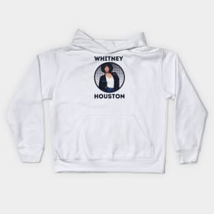 whitney houaton || dark Kids Hoodie